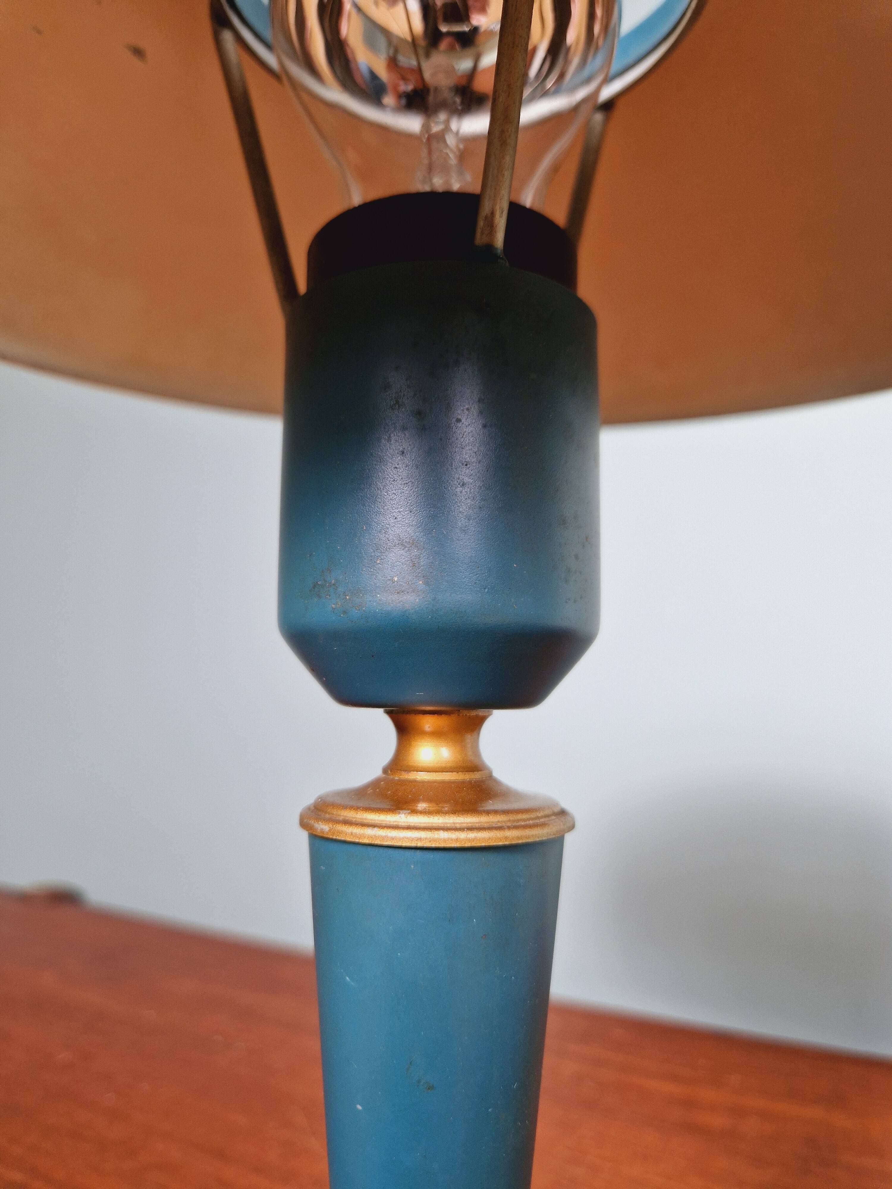 Philips tripod lamp, Bijou model, Louis Kalff design