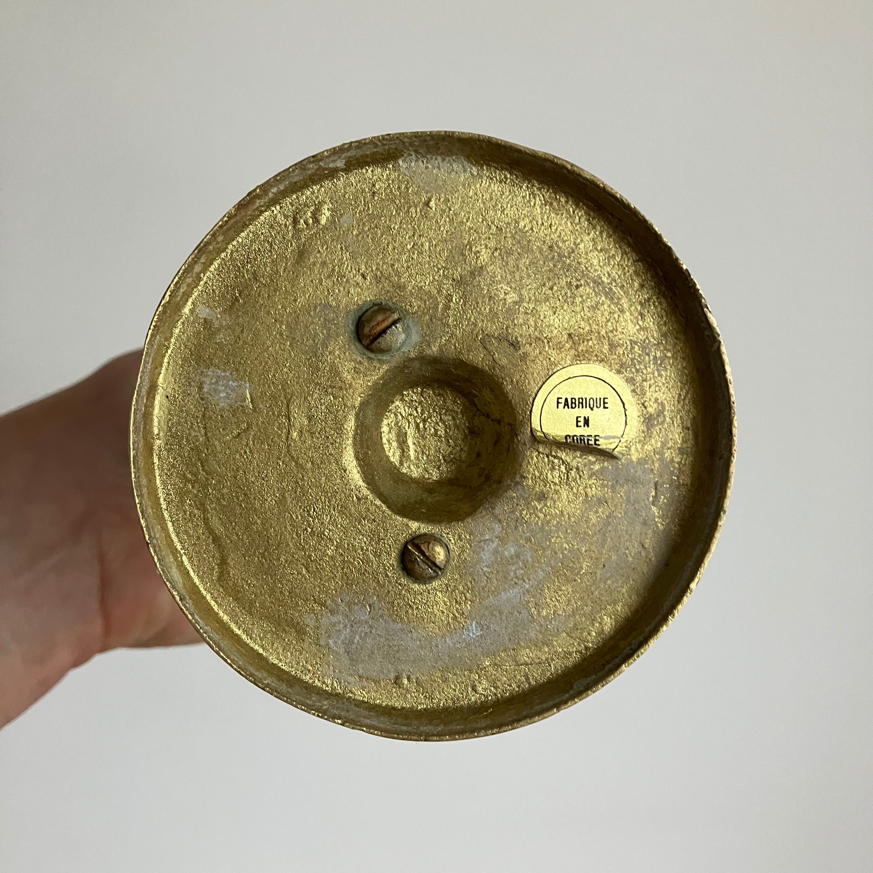 Brass heron