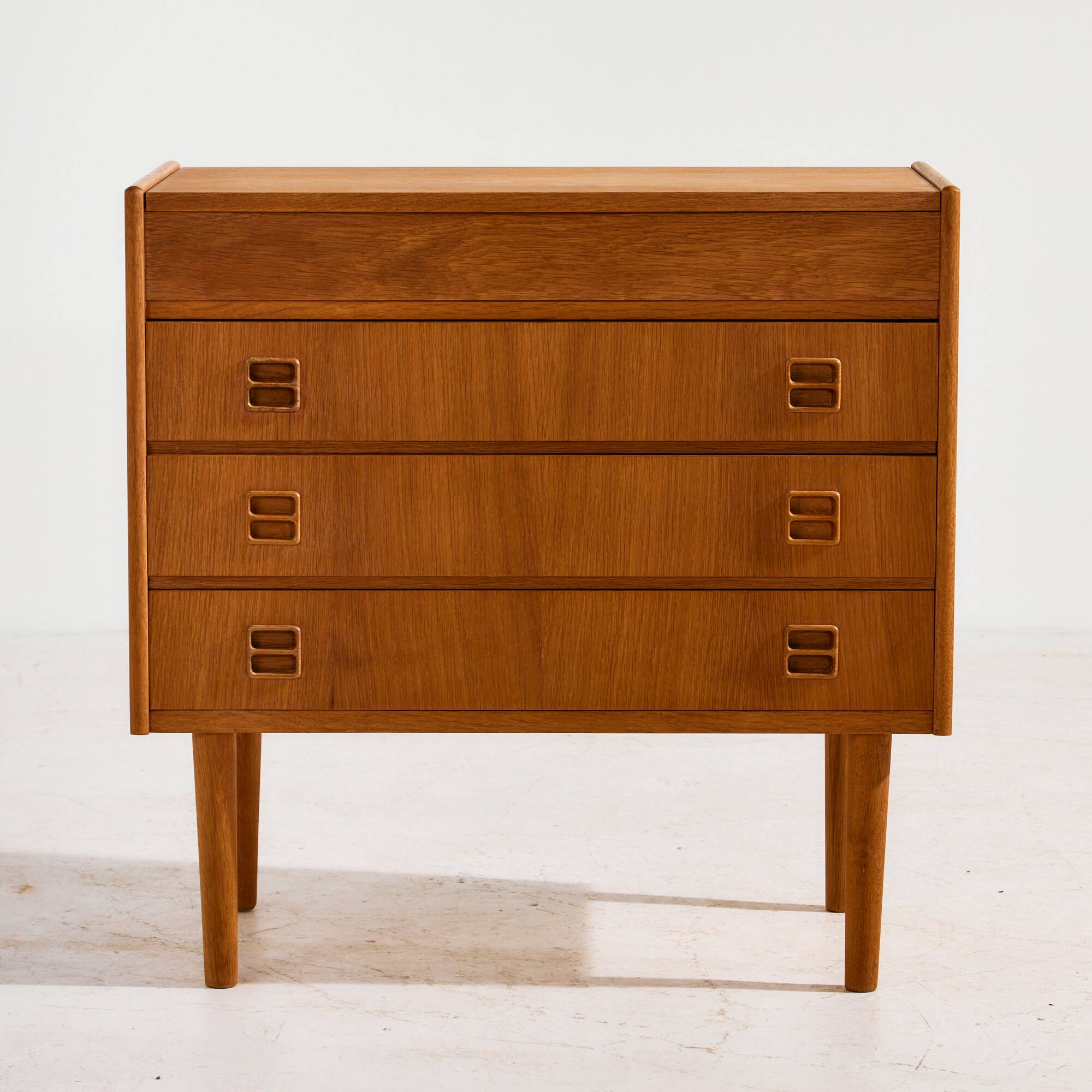 Restored oak dressing table