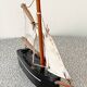 Small basin sailing boat, antique toy