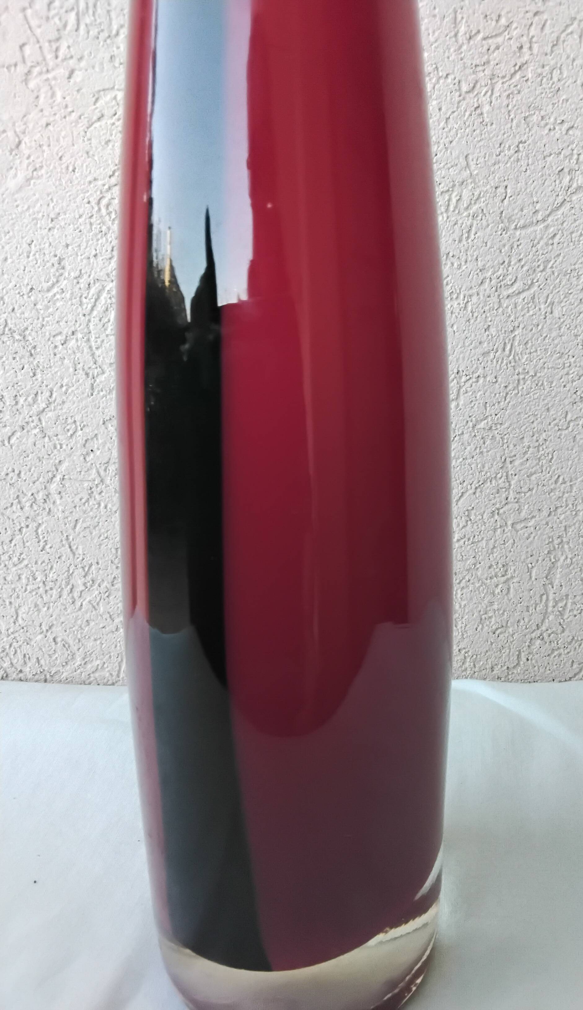Single-stem glass vase