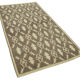 1970s Handwoven Vintage Anatolian Beige Rug 112 cm x 214 cm