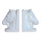 Beautiful pair of vintage ceramic bookends (D-0022)