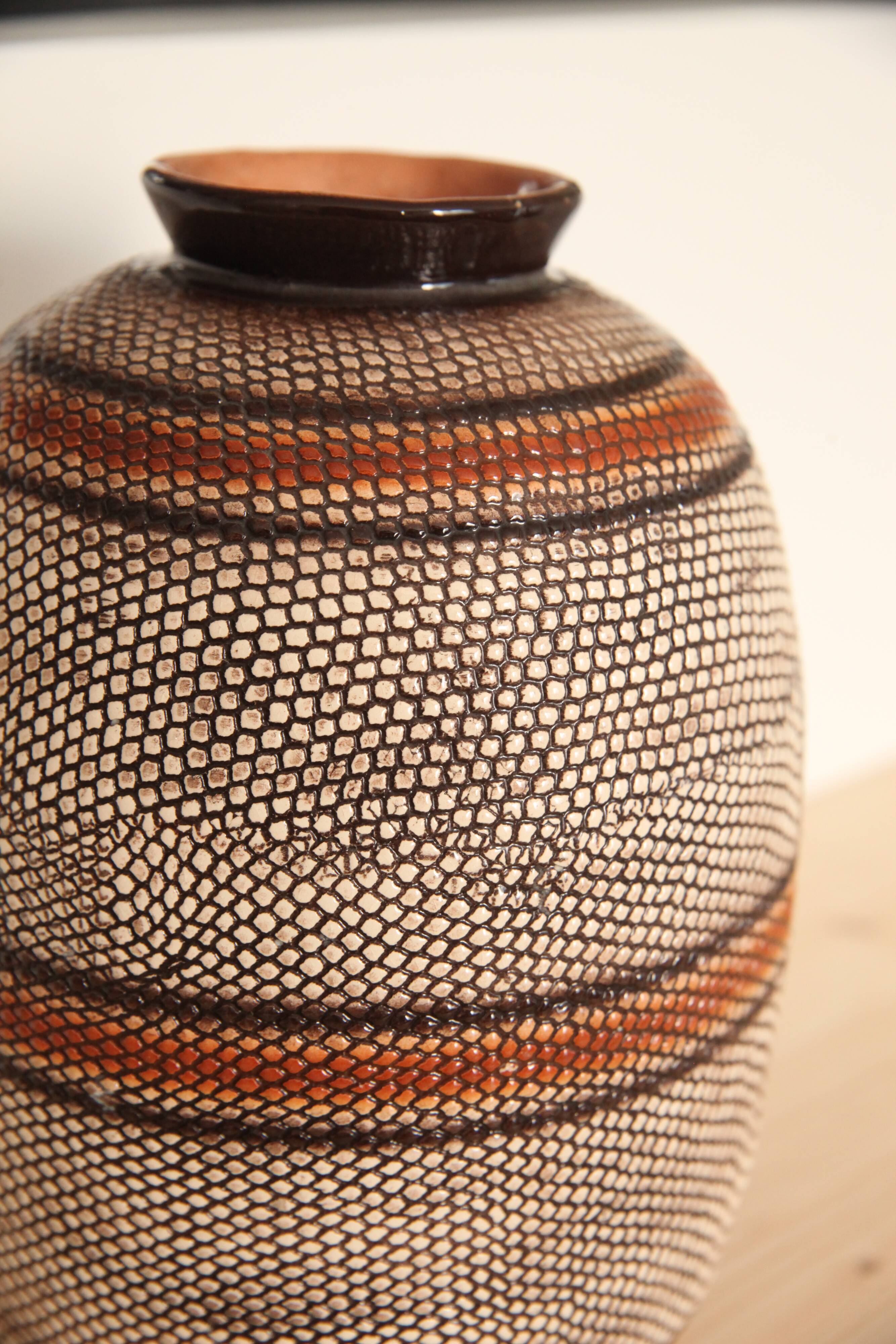 Vase en terre cuite