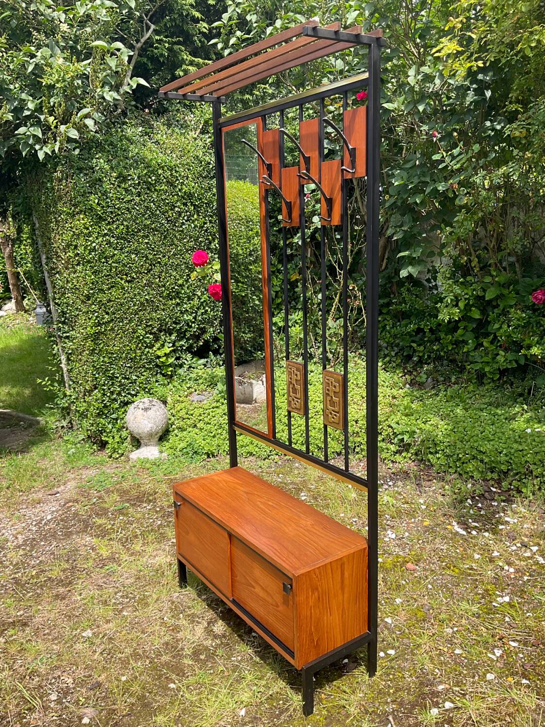 Scandinavian coat rack Alfred Hendrickx 60s