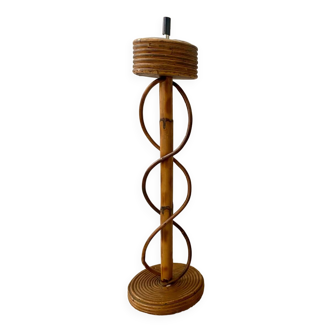 Vintage rattan ashtray