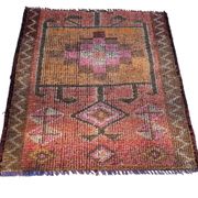 Tapis kurde vintage, 110 x 95 cm