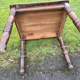 Old cherry wood desk table
