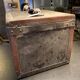 Leather trunk