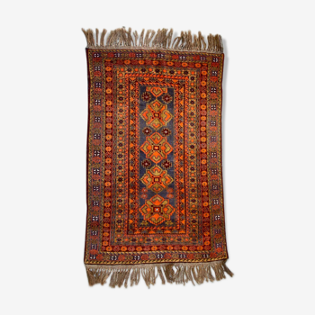 Vintage carpet belutch 88x138 cm