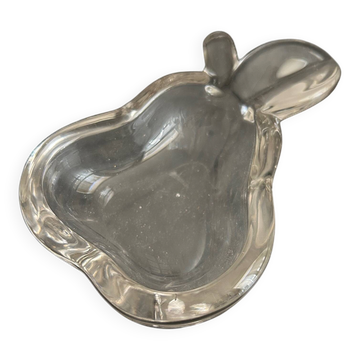 vide poche poire en cristal