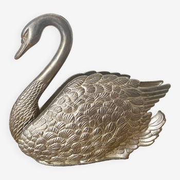 Vintage swan mail holder