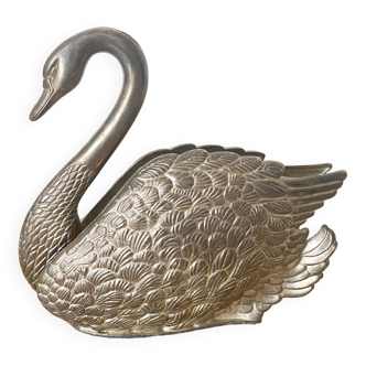 Vintage swan mail holder