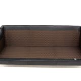 Scandinavian leather sofa "eva", stouby, denmark, 1960