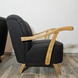 Mid-Century Armchairs, 1950's, Set of 2