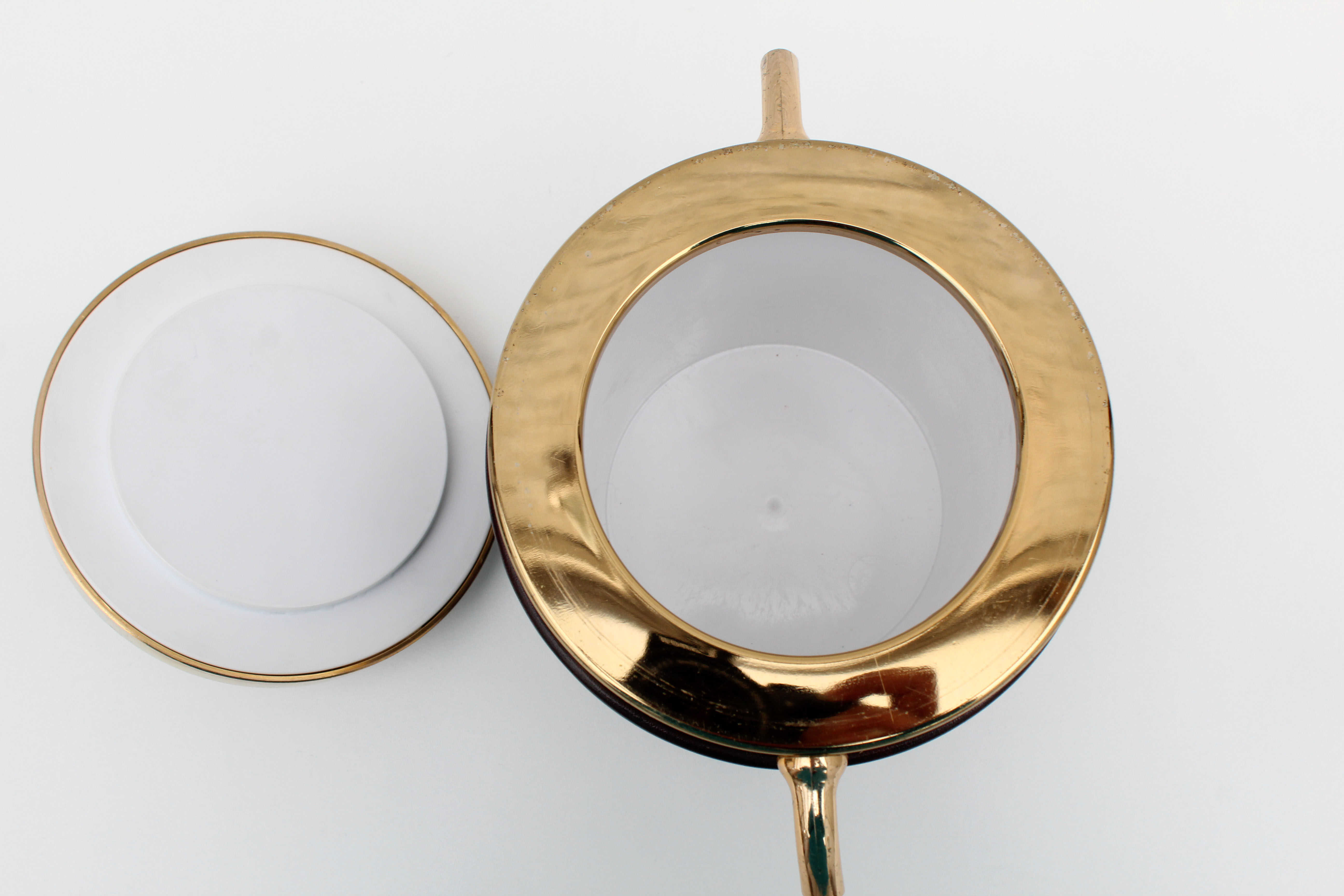 Vintage ice cube bucket, Freddotherm ice bucket, swiss made