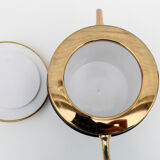 Vintage ice cube bucket, Freddotherm ice bucket, swiss made