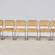Dinning Style Chairs B32 By Marcel Breuer set 6