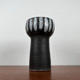 Vintage East German studio vase GDR mid-century by Erhard Goschala, 1960s.