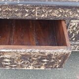 Small old chest with two drawers