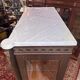 Vitrine ancienne bois marbre – Meuble vintage