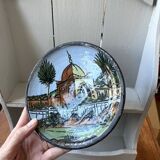 Decorative ceramic plate