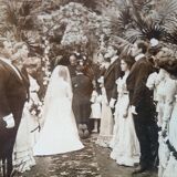 Photographie ancienne originale,h. c. white co., the blessing, 1903
