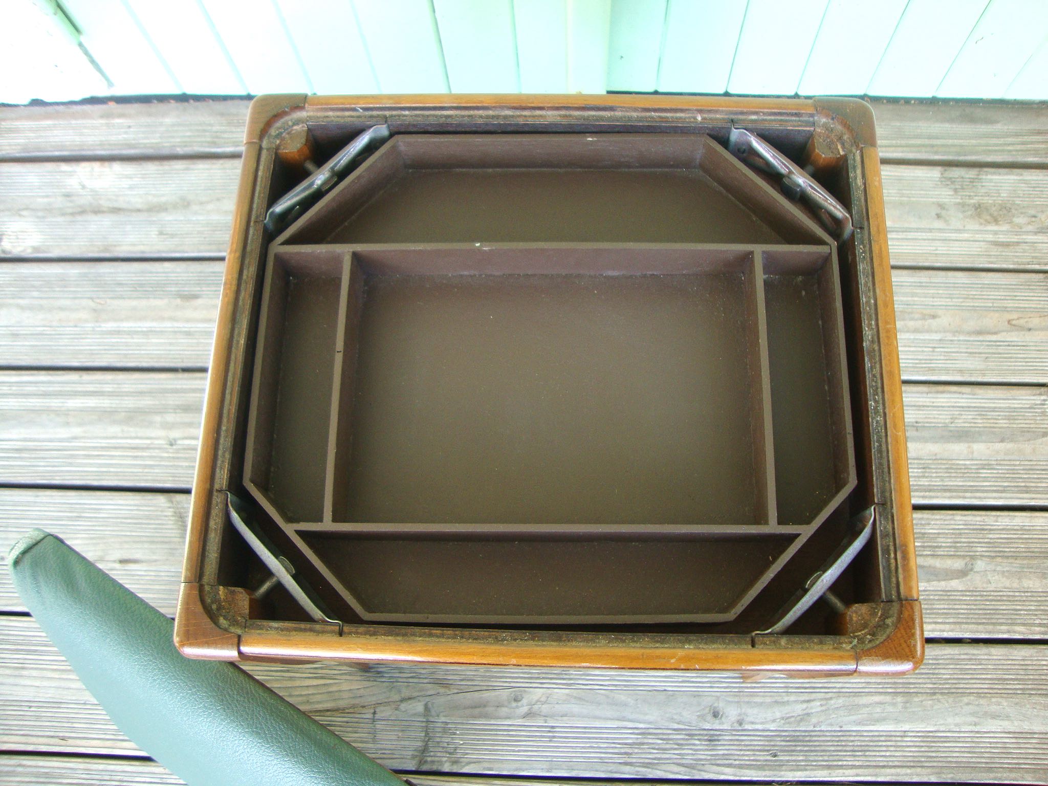 Sewing box worker's stool