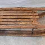 Luge vintage en bois