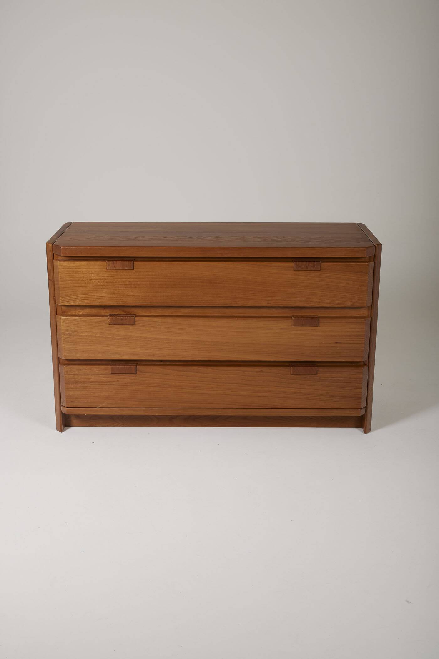 Commode en bois d'orme Luigi Gorgoni