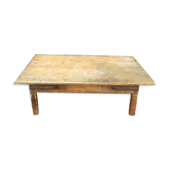 Wooden coffee table