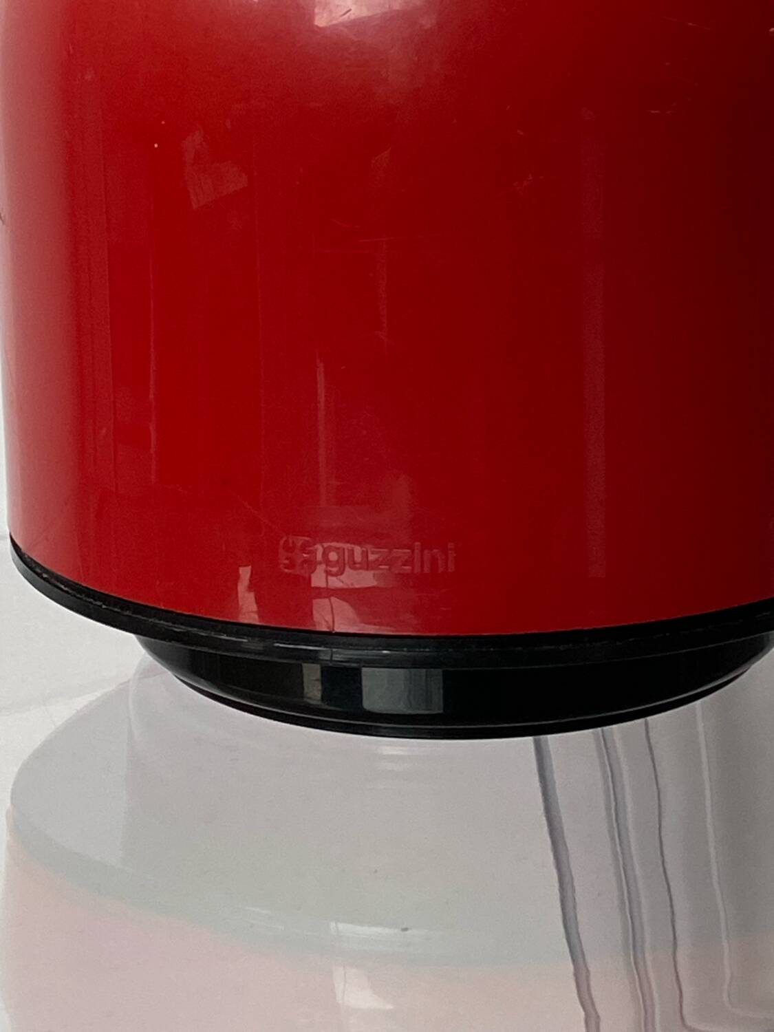 Guzzini Papillon thermos jug in red