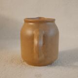 Sarreguemines stoneware milk jug