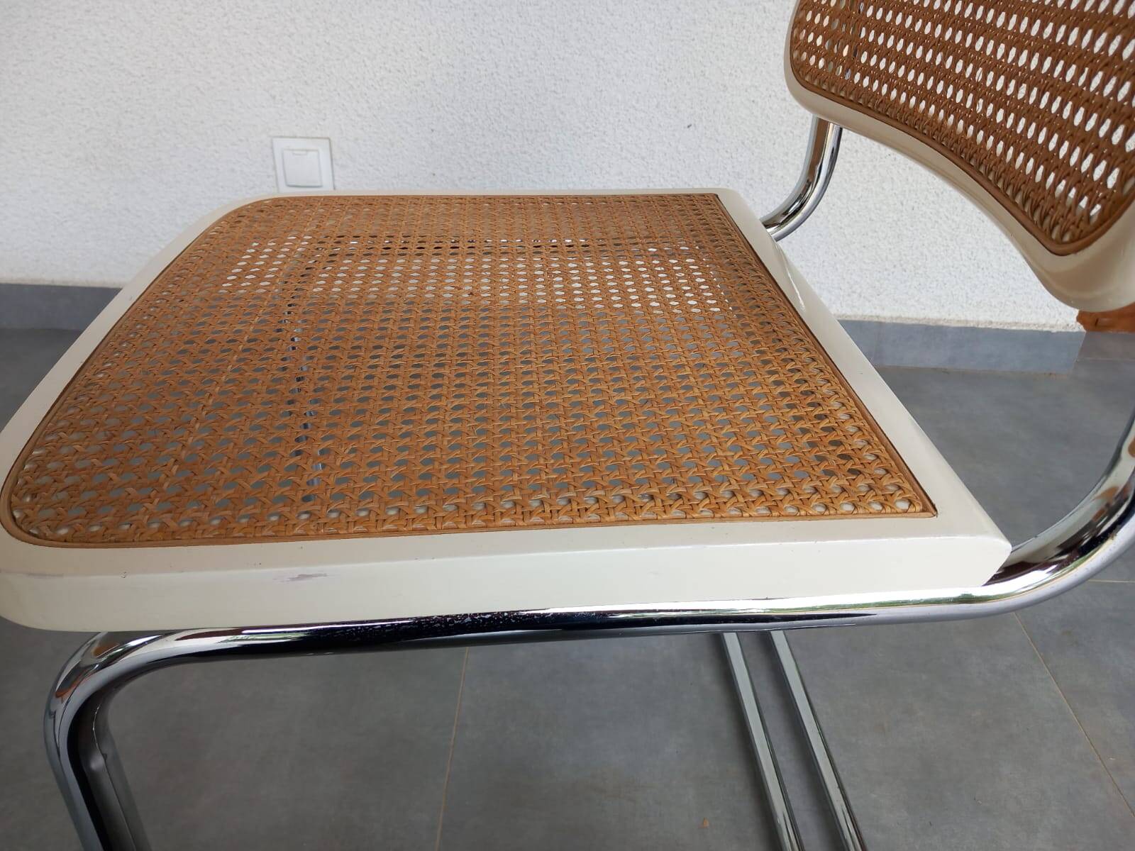 A pair of Italian chairs from the 1980s