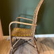 Fauteuil début de siècle rotin osier m