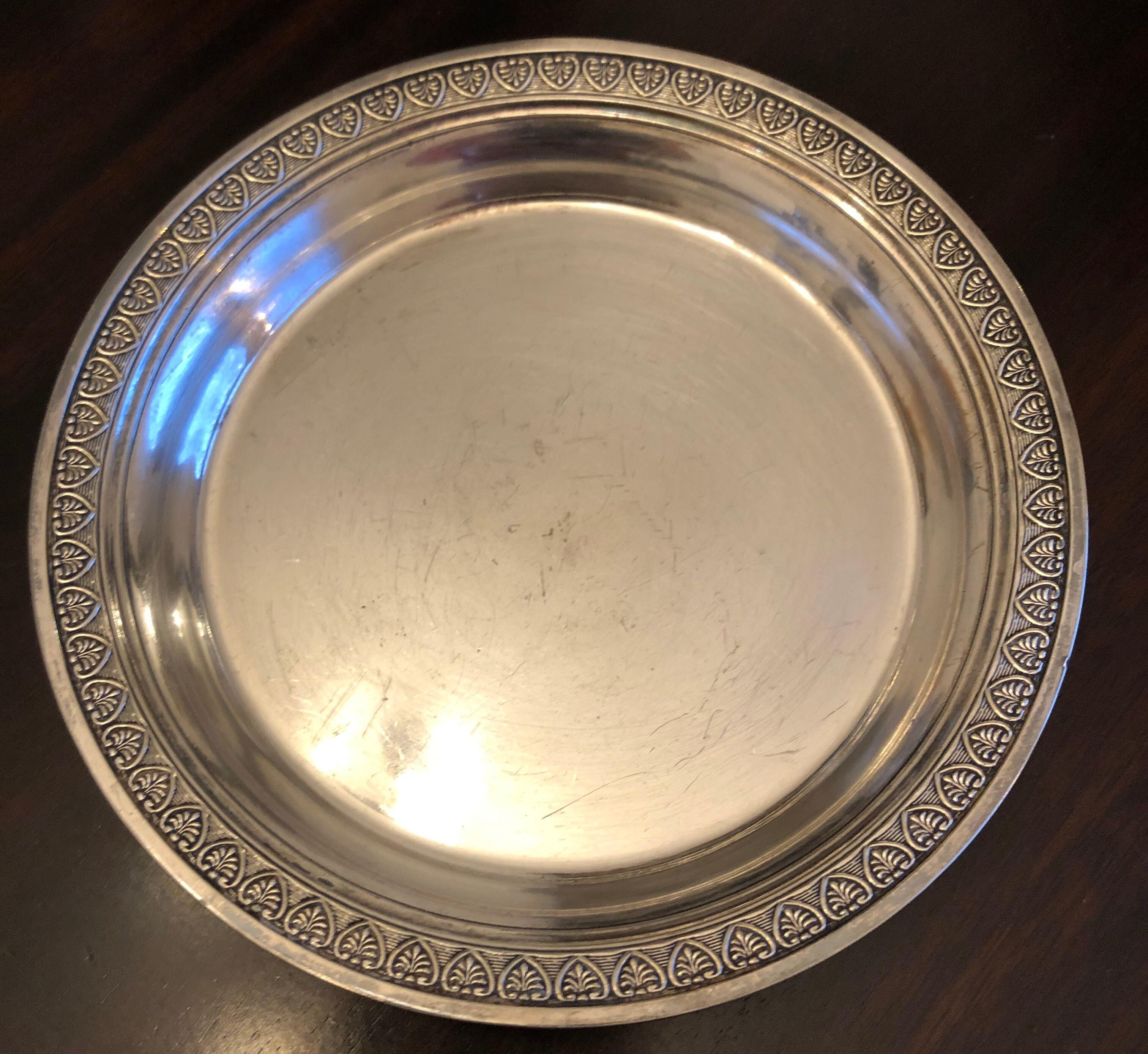 Christofle silver metal bottles