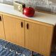 Enfilade scandinave vintage en teck, 1970