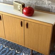 Enfilade scandinave vintage en teck, 1970