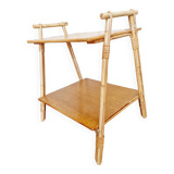Rattan bedside