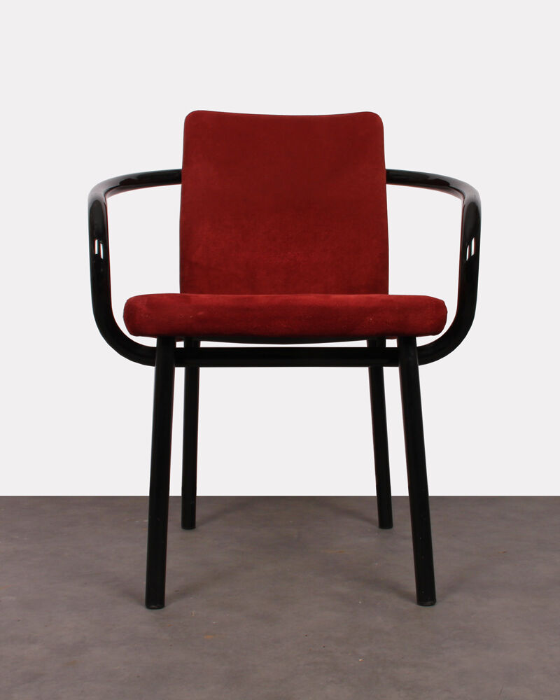 Set of 8 Mandarin chairs by Ettore Sottsass edited by Knoll