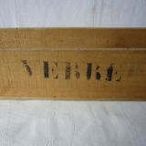 Rectangular old wooden box