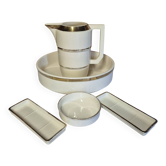 antique ceramic toilet set 5 pieces Choisy-le-Roi ironstone
