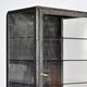 Cabinet de médecine en fer poli, années 1950