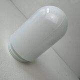 Ancienne applique vintage « bloc » en opaline