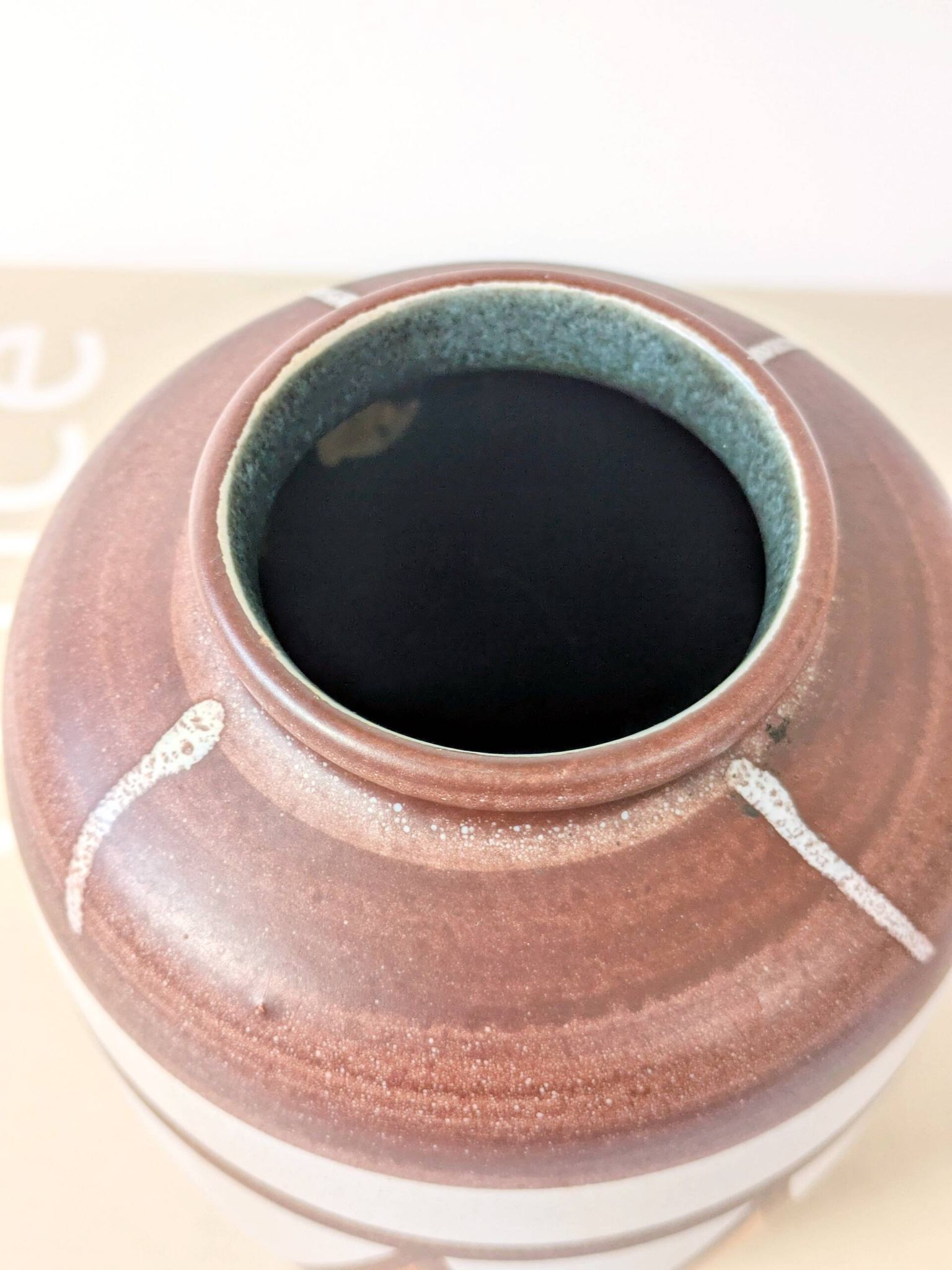 Ceramic vase from the 1960s, Ilkra, West Germany