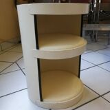Vintage cardboard bedside table designed by Jean-Louis Avril from the 60s