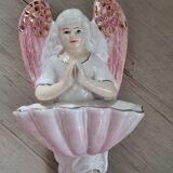 Porcelain angel stoup