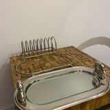 Fat set in silver metal