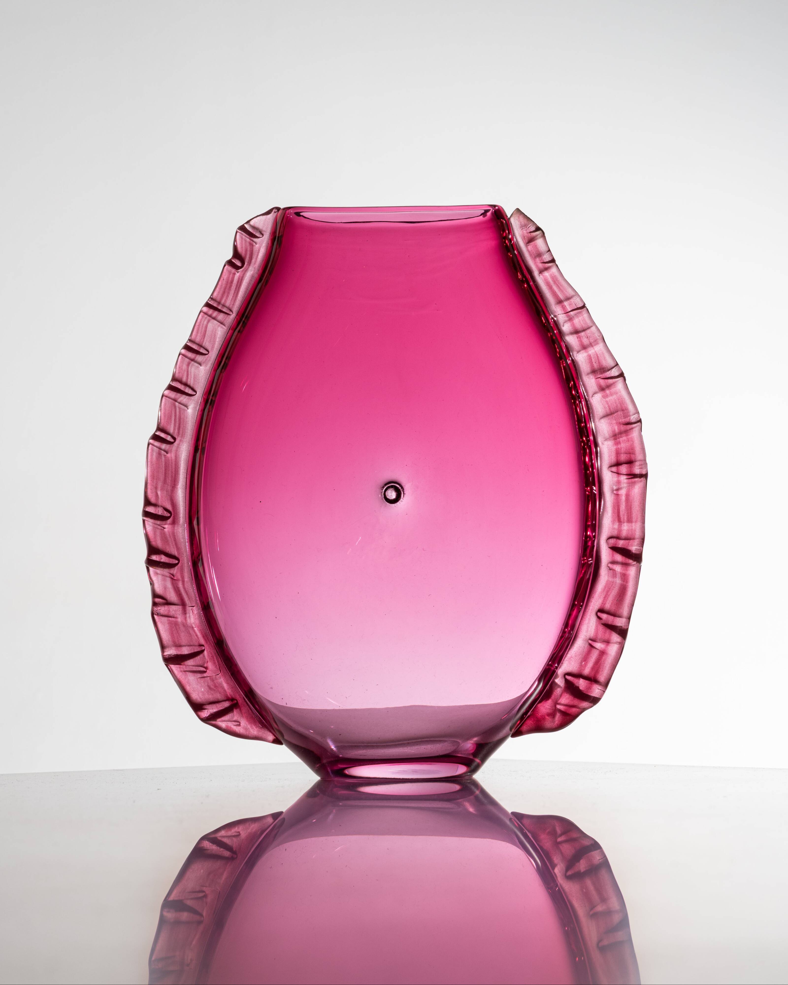 Vase "Piscis Couture" rose