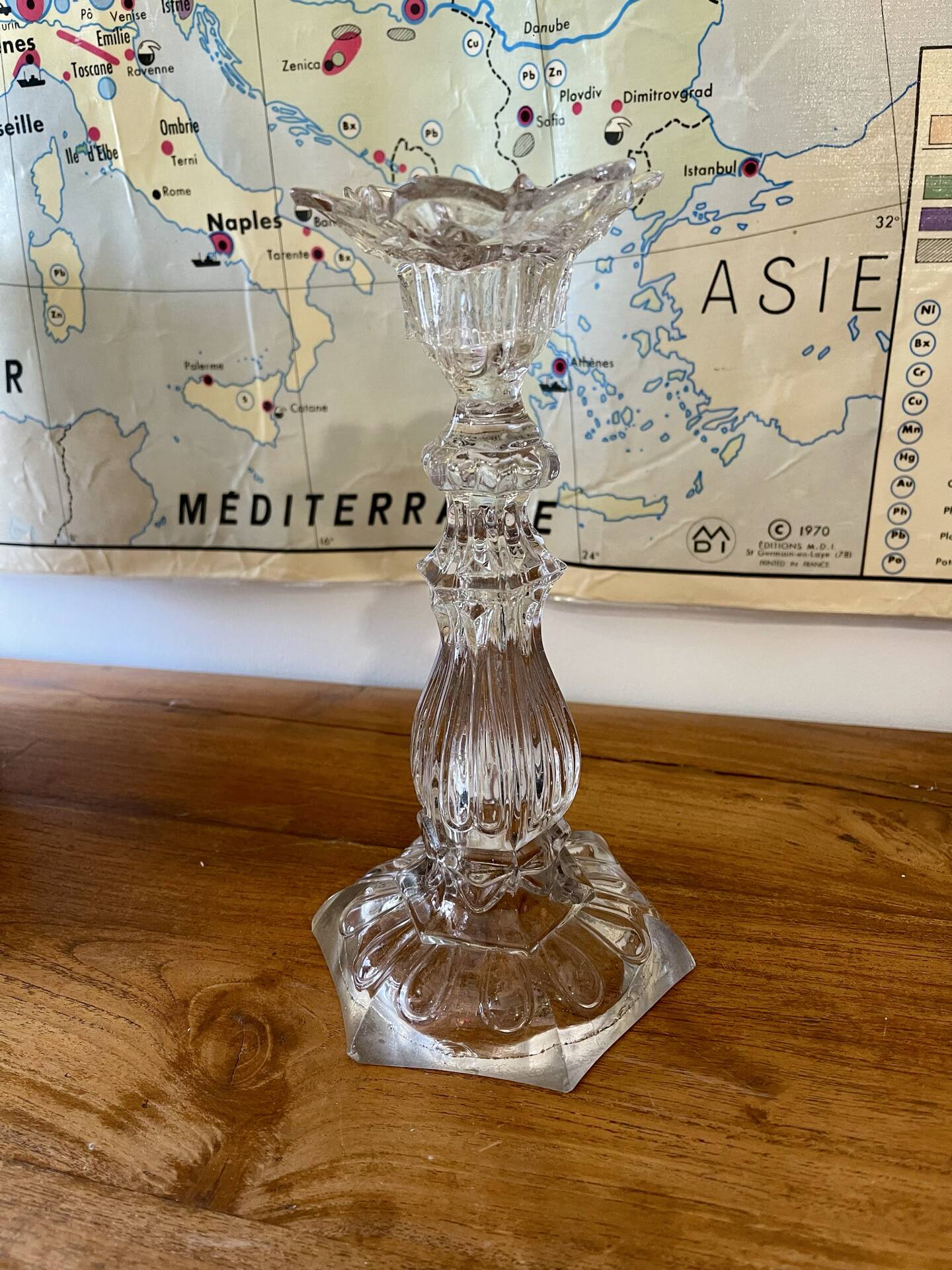Chandelier en verre